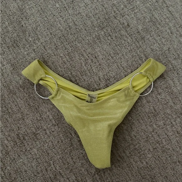 Montce Limon Sparkle Lulu Loop Bikini Bottoms - Picture 2 of 4
